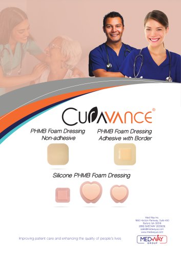 CuraVance&reg; PHMB Dressings