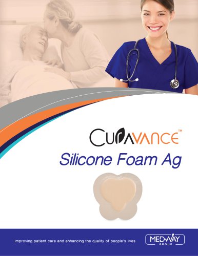 CuraVance&reg; Silicone Foam Ag Bordered Dressings
