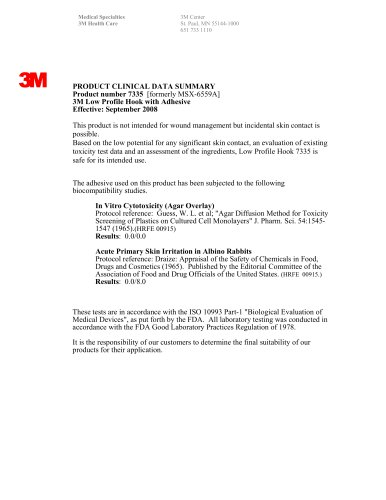 3M&trade; Medical Hook Fastener 7335