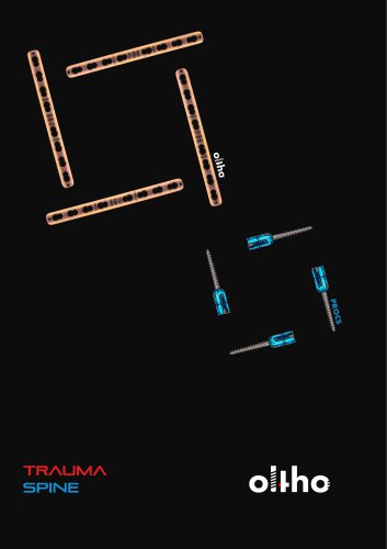 ORTHOPEDIC Catalog TRAUMA & SPINE