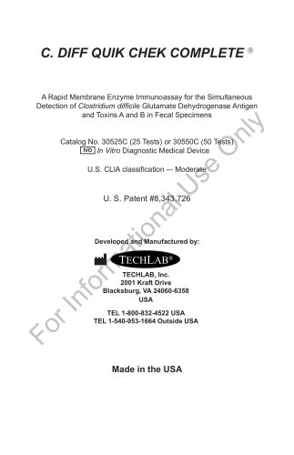 C. DIFF QUIK CHEK COMPLETE 