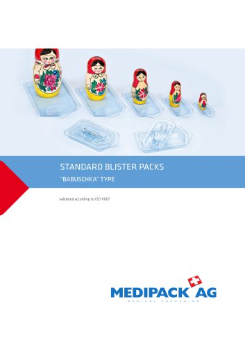 STANDARD BLISTER PACKS &ldquo;BABUSCHKA&rdquo; TYPE