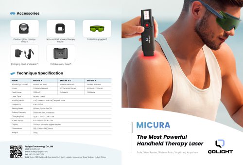 Micura Handheld Therapy Laser