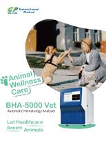 Veterinary 5-part Hematology Analyzer BHA-5000 Vet