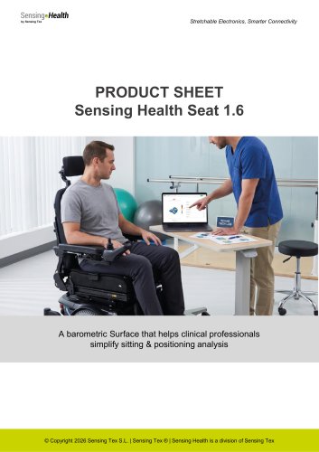 Product Sheet Sensing Health Seat 1.6