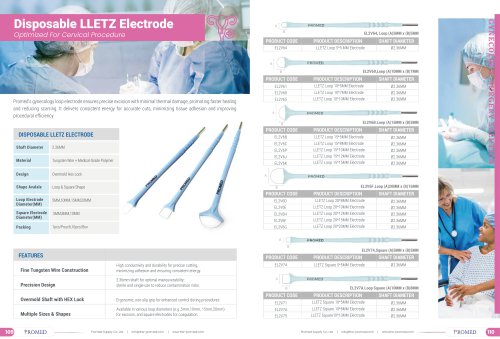 Promed Disposable LLETZ Electrode