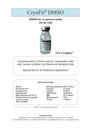 CryoFit® DMSO