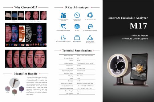 M17 Skin Analyzer VISIA 3D