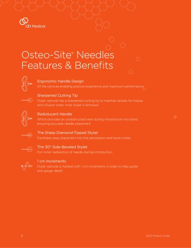 Osteo-Site® Needles Features & Benefits