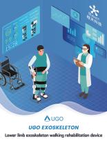 UGO rehabilitation exoskeleton for hospital