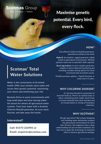 Scotmas’ Total Water Solutions