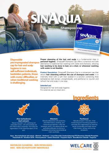 Sinaqua&reg; Shampoo Cap