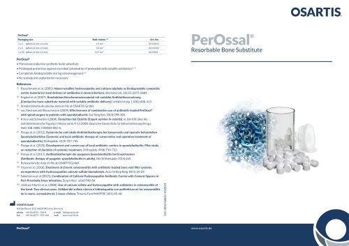 PerOssal&reg;