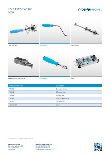 Knee Extraction Kit