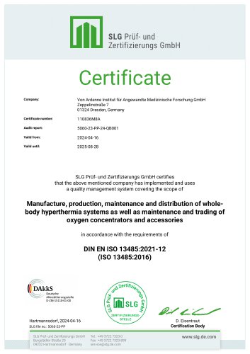 IS013485 Certificate EN