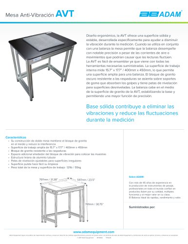 Ficha De Datos SP