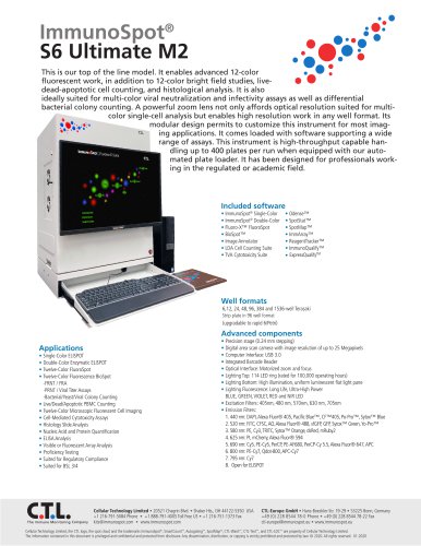 ImmunoSpot® S6 Ultimate M2