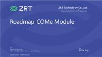 Roadmap-COMe Module