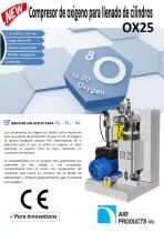 Compresor Booster para carga de cilindros modelo OX25-1