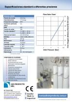 Compresor booster para carga de cilindros modelo OX500-2