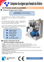 Compresor para carga de cilindros modelo OX1000-1