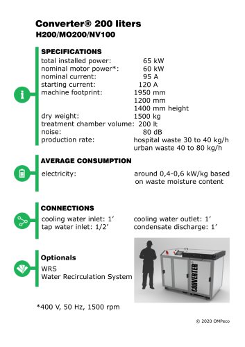 Converter® 200 liters H200