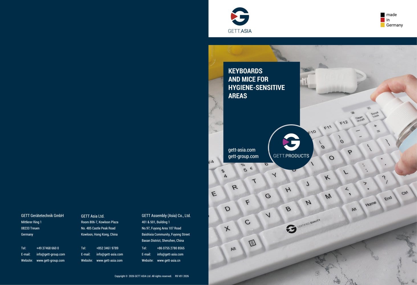 GETT Product_Medical - GETT Asia Ltd.