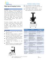 High Speed Imaging System