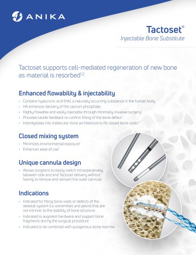 Tactoset&reg;