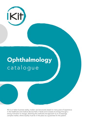 Ophthalmology catalogue