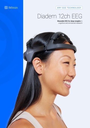 Bitbrain Diadem 12 ch EEG