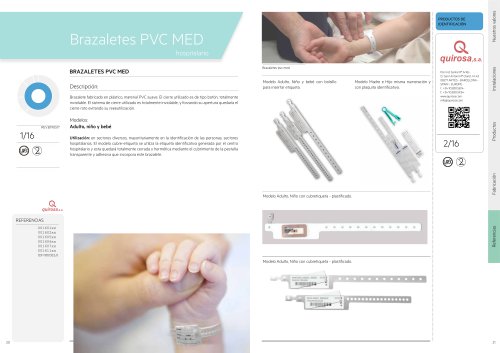 Brazaletes PVC MED