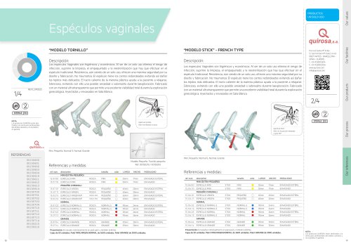 Espéculos vaginales