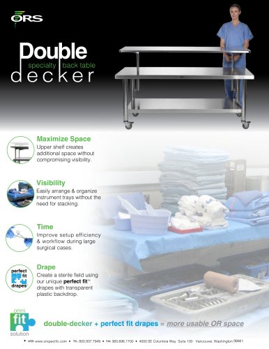 double-decker Brochure (Metric Specs)