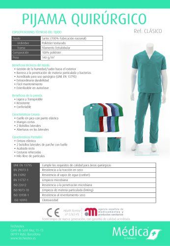 PIJAMA QUIRÚRGICO