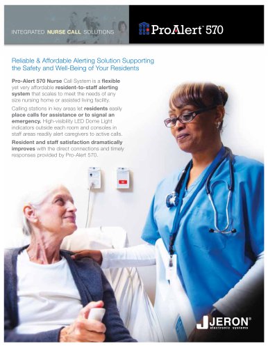 Reliable & Affordable Alerting Solution Supporting the Safety and Well-Being of Your Residents