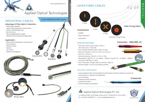 Industrial & Laser Brochure