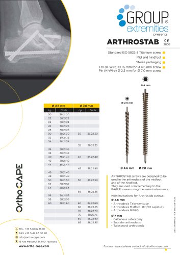 ARTHROSTAB 