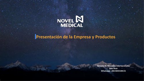 Introducci&oacute;n de la empresa y los productos