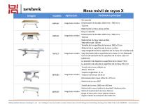 Mesa de radiografía veterinaria con columna portatubos-1