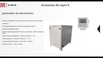 Unidad móvil de radiografía DR 100 ma X-15