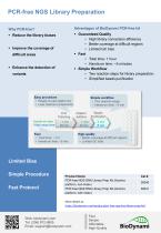 PCR-free NGS Library Preparation