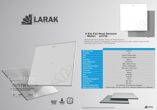 LARAK DR G1717W