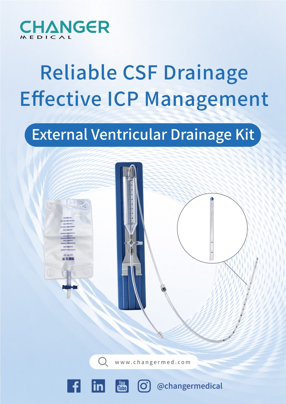External ventricular drainage kit - SHENZHEN CHANGER MEDICAL TECHNOLOGY CO., LTD.