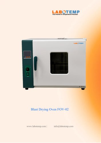 Blast Drying Oven FOV-02