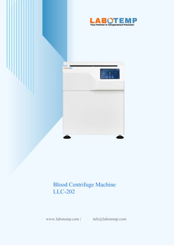 Blood Centrifuge Machine LLC-202