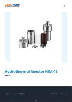 Hydrothermal Reactor HRA-13
