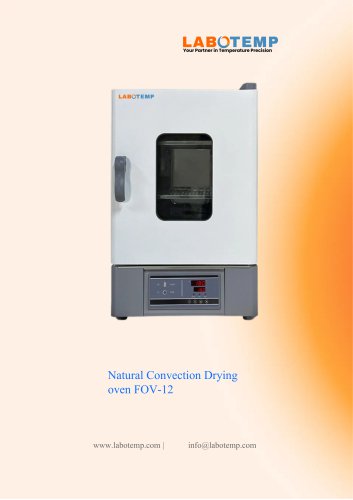 Natural Convection Drying oven FOV-12