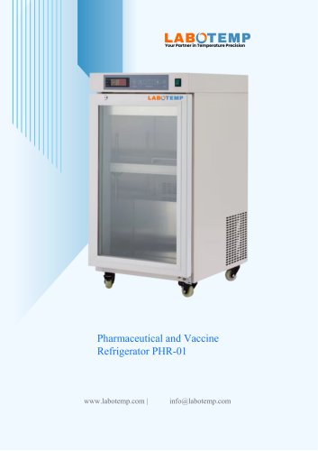 Pharmaceutical and Vaccine Refrigerator PHR-01
