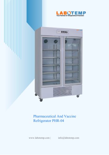 Pharmaceutical And Vaccine Refrigerator PHR-04